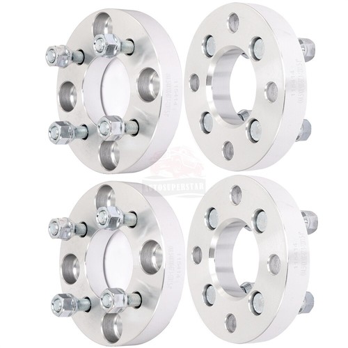 1" 4x4.5 4x114.3 to 4x100 Wheel Spacers Adapter For Nissan Cube Sentra - Picture 5 of 9