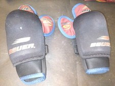Bauer Supreme Ice Hockey Elbow Pads Senior Size Large Black EP1000