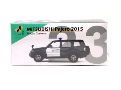 ミニカー Pajero mini TINY MC23 Macau Customs MITSUBISHI Pajero 2015 1/64 New 23 | eBay