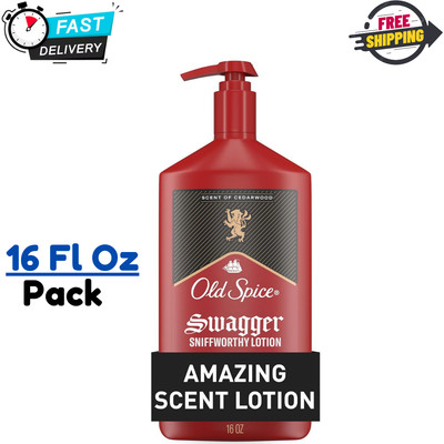 Old Spice Hand and Body Lotion for Men Swagger Lightweight Moisturization- 16 oz