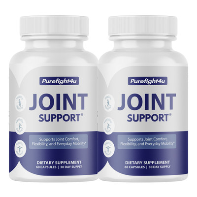 Joint Support Glucosamine, Turmeric & MSM, Flexibility Supplement - 2 Bottles