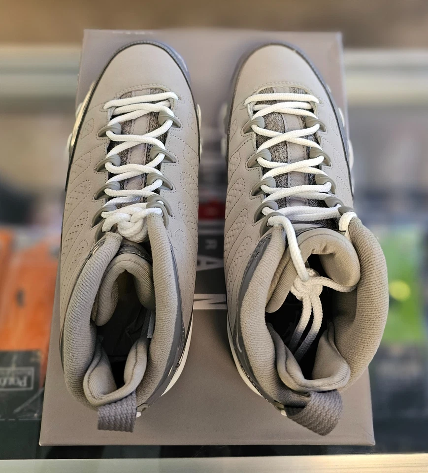 AIR JORDAN 9 RETRO (GS) COOL GREY" 2025  SZ 6Y/ 7.5(W) HV4574-011 DS - Image 4 of 4