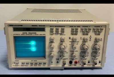 Sencore Automatic 100MHz Waveform & Circuit Analyzer Oscilloscope Model SC3100