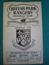 QPR V Coventry City, 12 September 1960, League Division 3