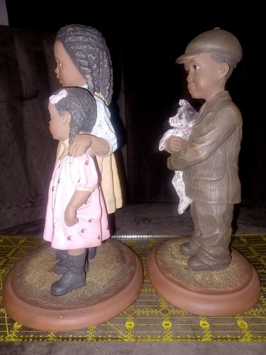 X2 Lot Emma Jane's Babies Bertie Mae Little Hattie + Booker Puppy Figurines - Bild 8 von 10