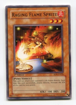 Yu-Gi-Oh! Raging Flame Sprite Common englisch RDS-EN020 Kobold der Tobenden