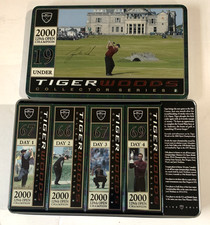 New Tiger Woods Collector Series 2000 129th Open Champion Nike Golf Balls Set