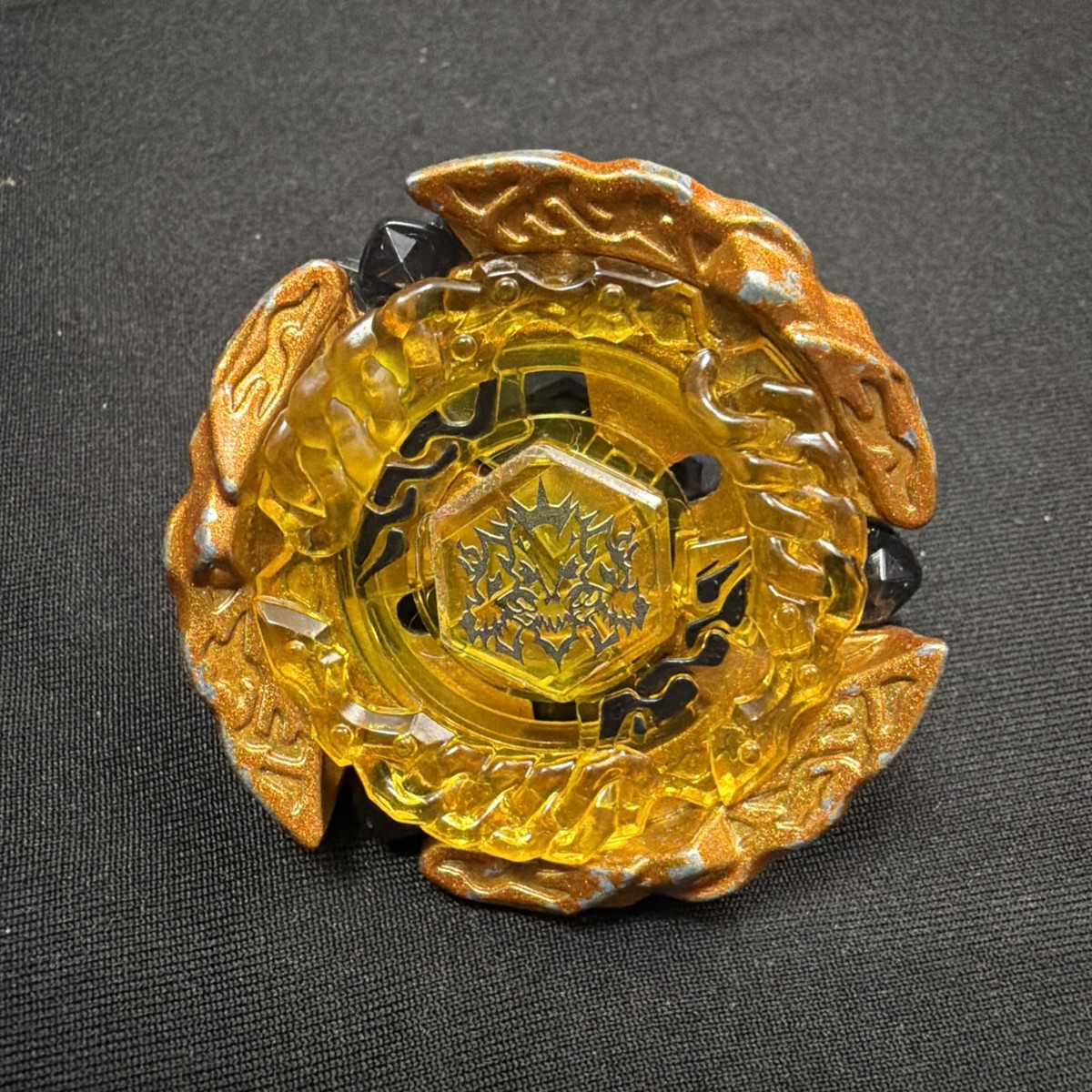 Takara Beyblade Metal Fight Hell Kerbecs Gold Black Good Conditon
