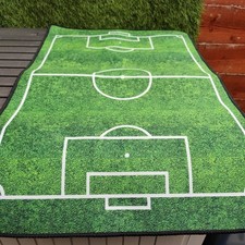 Green Football Soccer Pitch Rugs Play Floor Carpets Bedroom Rugs Soft Rugby Kids