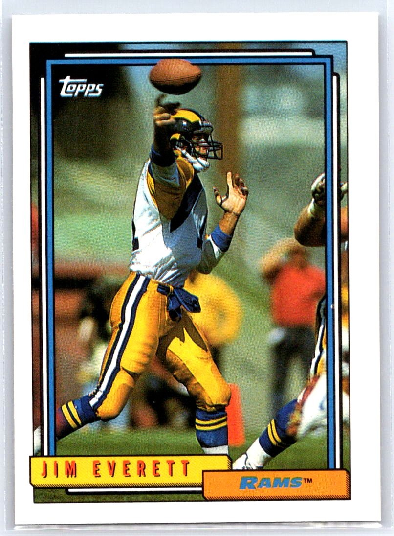 1992 Topps #420 Jim Everett