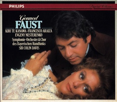 Gounod Faust Kiri Te Kanawa Sir Colin Davis Philips 3 CD Box Set
