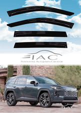 Para Toyota RAV4 XA60 2026-ON Visera de ventana Ventilación Parasol Protector de lluvia Visera de puerta