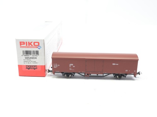E2853 Piko H0 98549D4 gedeckter Güterwagen braun 1534 005-7 CD Cargo / NEM OVP | Condition: Gebraucht