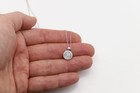 Natural Diamond Pendant solid 18K White Gold Natural Diamonds cluster — photo 6