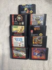 Vintage Sega Genesis and Nintendo Entertanment Games Lot (9) Games