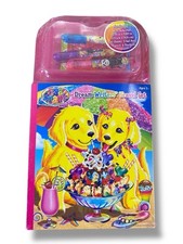 Lisa Frank Dream Writers Travel Set W/ Notepad Paper Stickers Stencil  Gel Pens