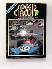 Speed Circuit Racing Board Game Avalon Hill 1977 Sports Illustrated