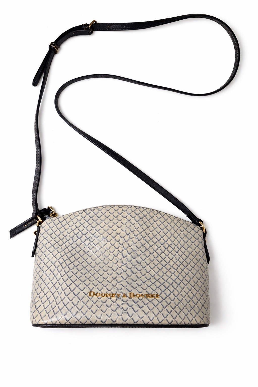 Dooney & Bourke Ruby Python Embossed Leather Cros… - image 11