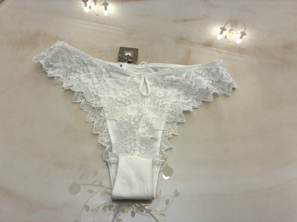 WACOAL SUPERBE CULOTTE SHORTY TANGA EN COTON ET DENTELLE TAILLE S - Photo 3/3