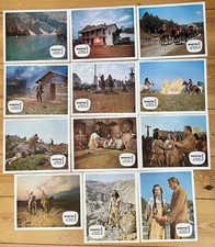 Karl May / WINNETOU Teil 1 / Lex Barker - Pierre Brice / 12 frz. Aushangfotos