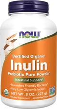 Supplements, Inulin Prebiotic Pure Powder, Certified Organic, Non-Gmo Project V