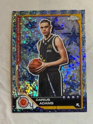 2025 Topps Chrome McDonald's All-American McFlurry Refractor Darius Adams #2