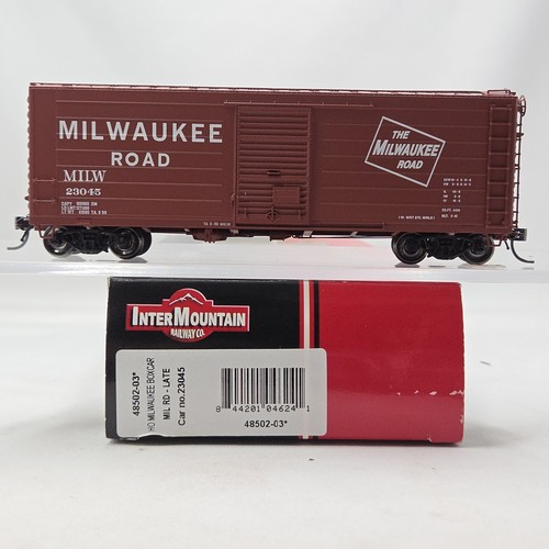 Coche de caja InterMountain escala HO MILW #23045 lado acanalado 40' | Zustand: New