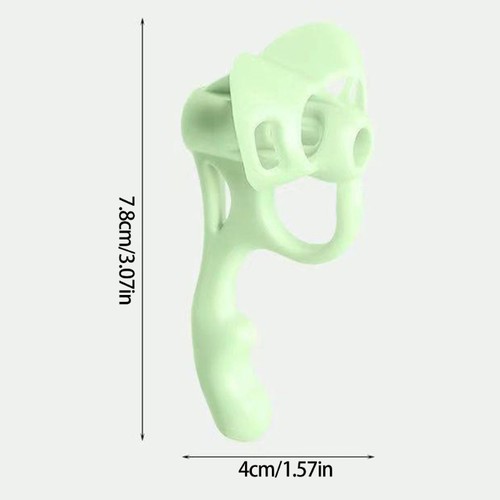 Five Finger Pencil Holder Grips Ergonomic Silicone Pen Grip Writing Aid Grippers - Picture 8 of 12