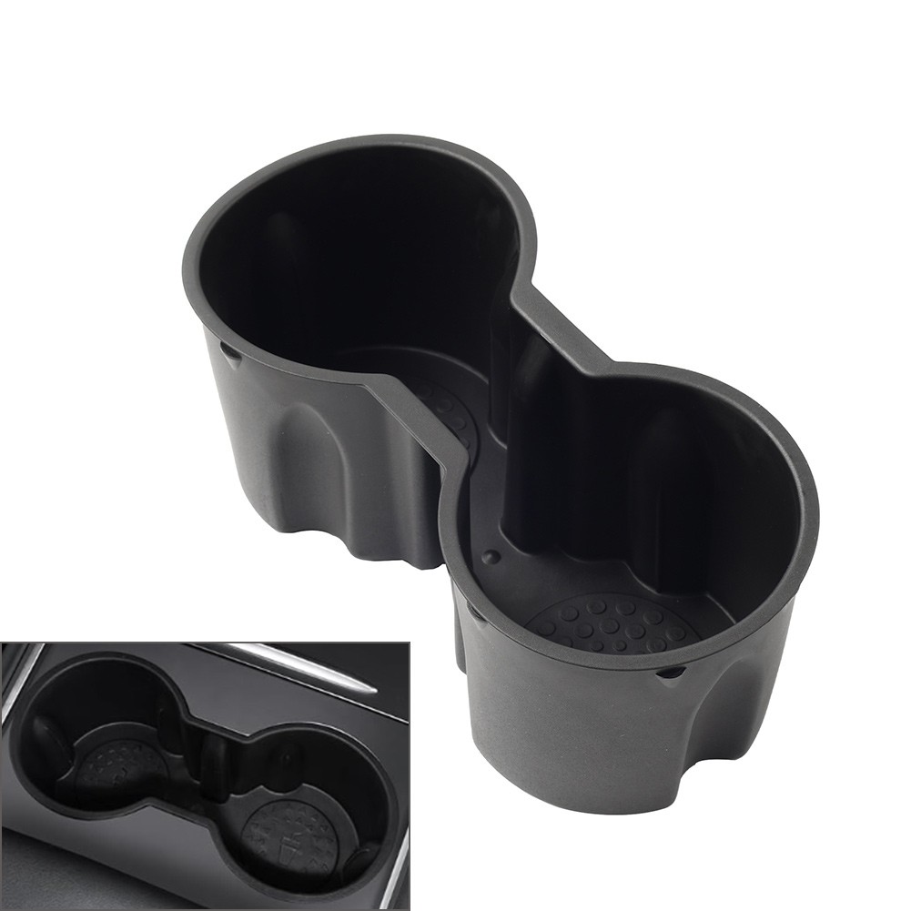 Center Console Cup Holder Interior Insert For Tesla Model 3 21-23 Model Y 21-24