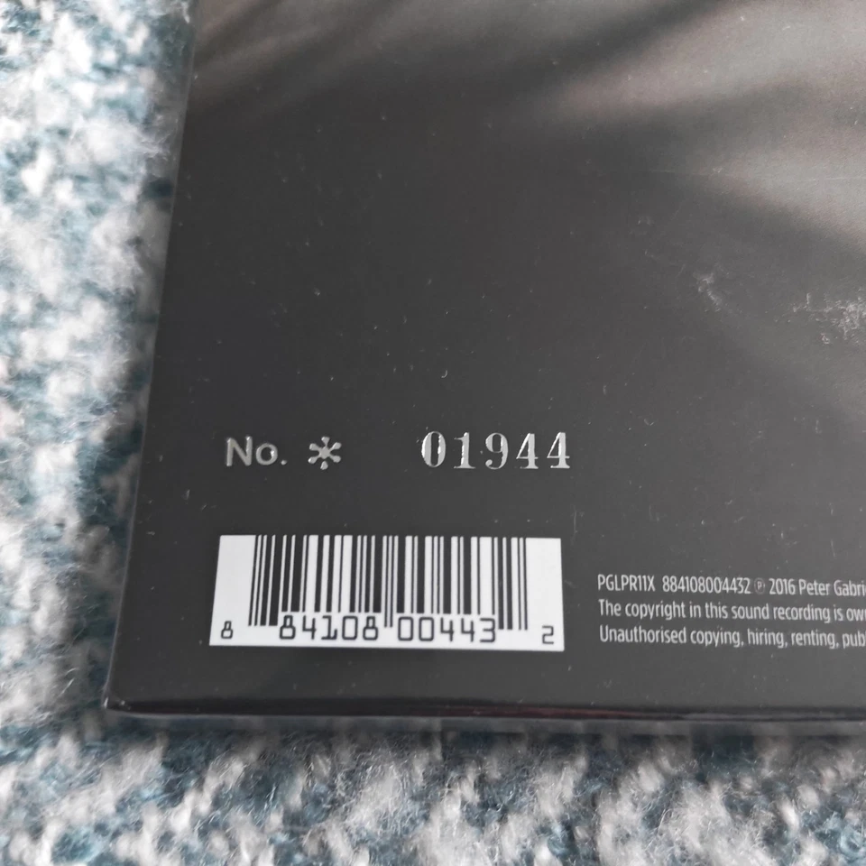 Peter Gabriel - UP Vinyl Record (New/Sealed) 3 LPs 45 RPM 180G Numbered Ltd Ed. - Image 3 of 3