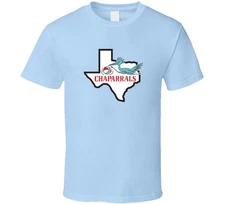 Dallas Chaparrals Logo Tee Cool Aba Basketball Retro T Shirt 