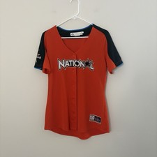 Majestic 2017 All Star Game National League Cool Base Jersey Miami Boys Large S7
