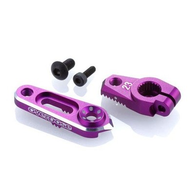 OVERDOSE OD2802 JT Aluminum Direct Servo Horn 23T Purple for SANWA KO Drift NEW
