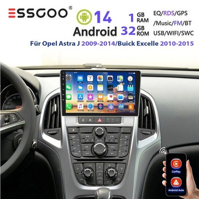 Für Opel Astra J Buick EXCELLE Verano Autoradio Carplay Android 14 GPS Navi Wifi
