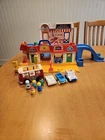 Vintage 1986 ~ Fisher Price Little People Main Street With Accessories