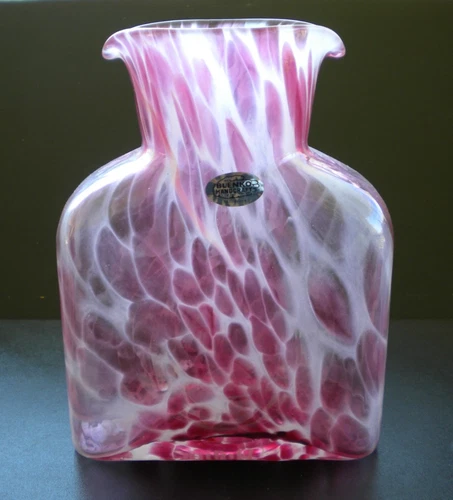 Blenko Glass Water Bottle 384 - Special Edition - Helios - Venus