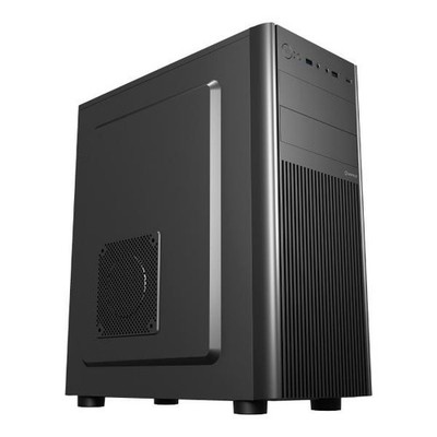 UNYKAch UK8026 ATX Midi Tower Schwarz PC Gehäuse mit USB 2.0, USB 3.0 + USB TypC