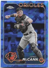 2024 Topps Chrome Sapphire Edition #448 James McCann