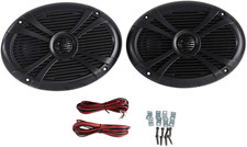 RMSTS69B 1000W 6x9 2-Way Marine Speakers, Waterproof, PEI Dome Tweeter, High-Pow
