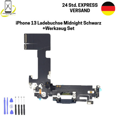 Original Apple iPhone 13 Ladebuchse Charging Port Dock Connector Mikrofon Black