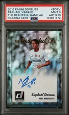 2016 PANINI DONRUSS THE BEAUTIFUL GAME AUTOGRAPH #BGRV Raphael varane