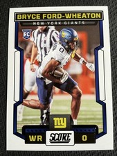 Bryce Ford-Wheaton 2023 Panini Score Football RC Rookie Card #365 NY Giants Card