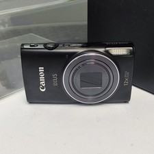 Canon IXUS 185 Black camera body 8x Zoom Camera 20 Megapixel CCD Sensor