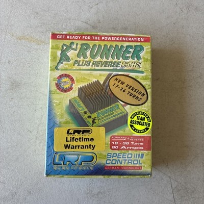 Vintage NOS LRP Electronic Speed Controller RUNNER PLUS REVERSE DIGITAL 8305 ESC