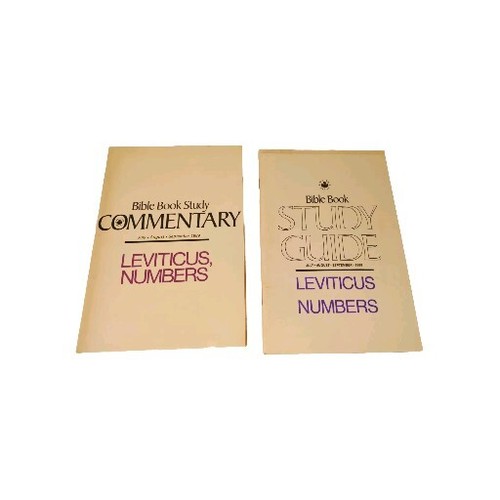 bible-book-study-commentary-study-guide-leviticus-numbers-ebay