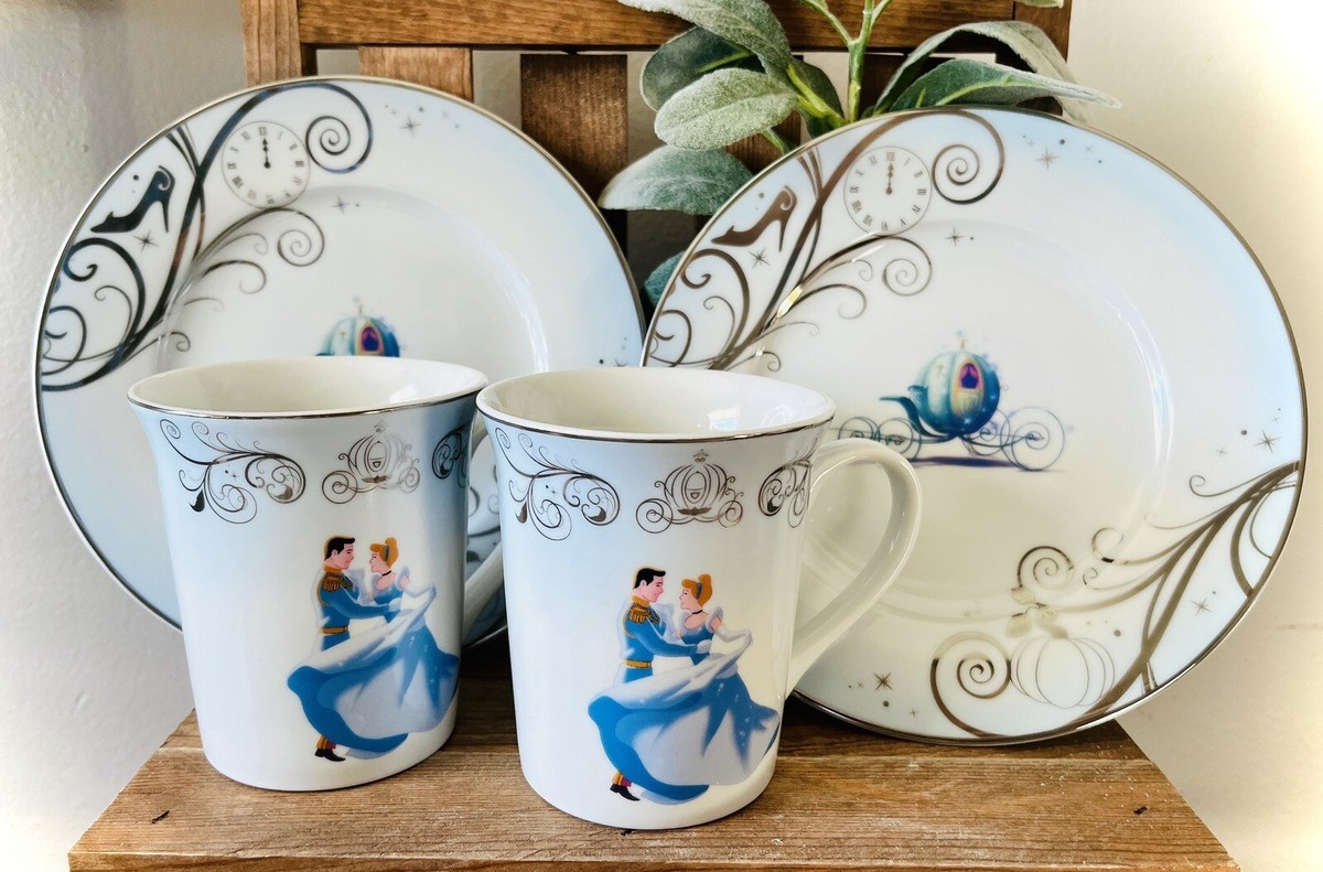 Porcelain Cinderella Dinnerware Disney Princess Cinderella