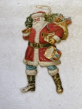 Vintage Merrimack Publishing Corp 1986 Die Cut Christmas Ornament