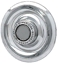 1pc CHROME CHEVY GM Rally Wheel Center Hub Cap  Disc Brake Rim Cover  Trim Ring