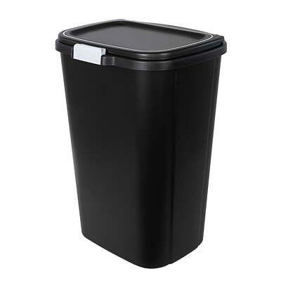   13 Gal Odor Block Touch Top Black