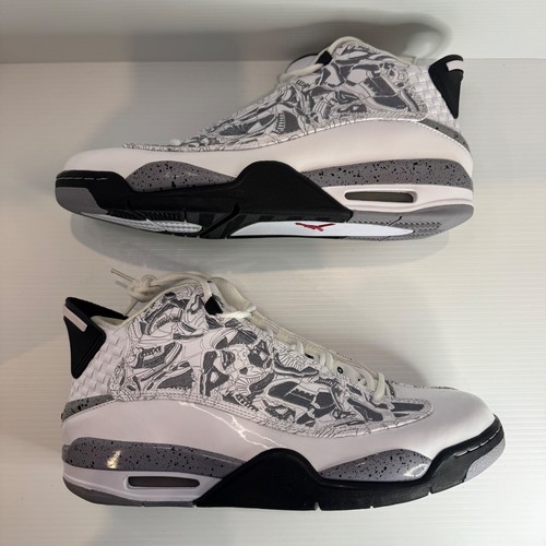 US Men 13 - Jordan Dub Zero 'White Cement - 311046 161 - Picture 6 of 11